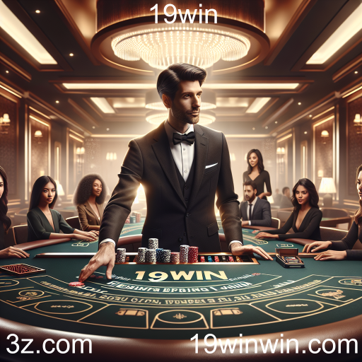 Vivencie a Emoção do Cassino Ao Vivo no 19win